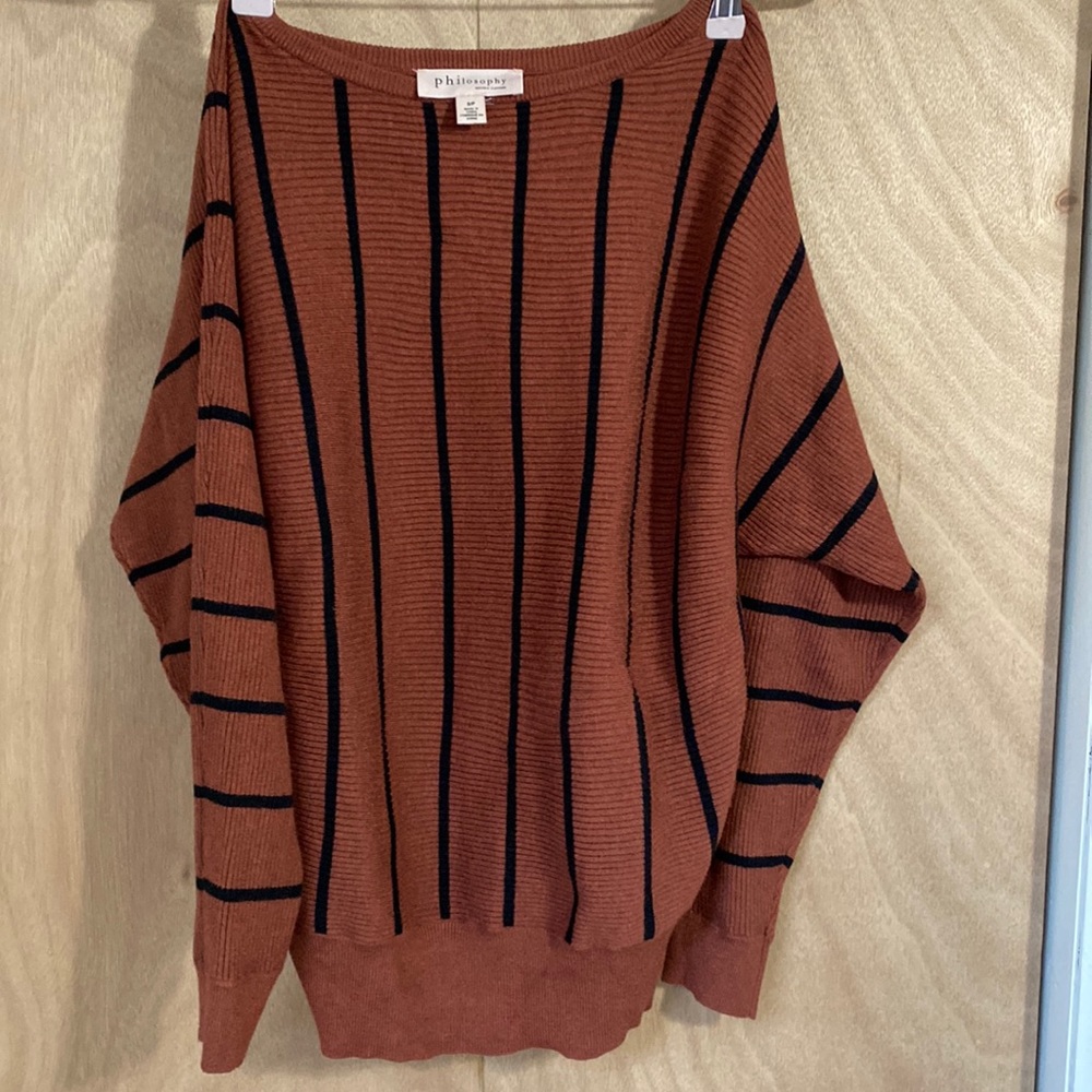 Batwing style sweater